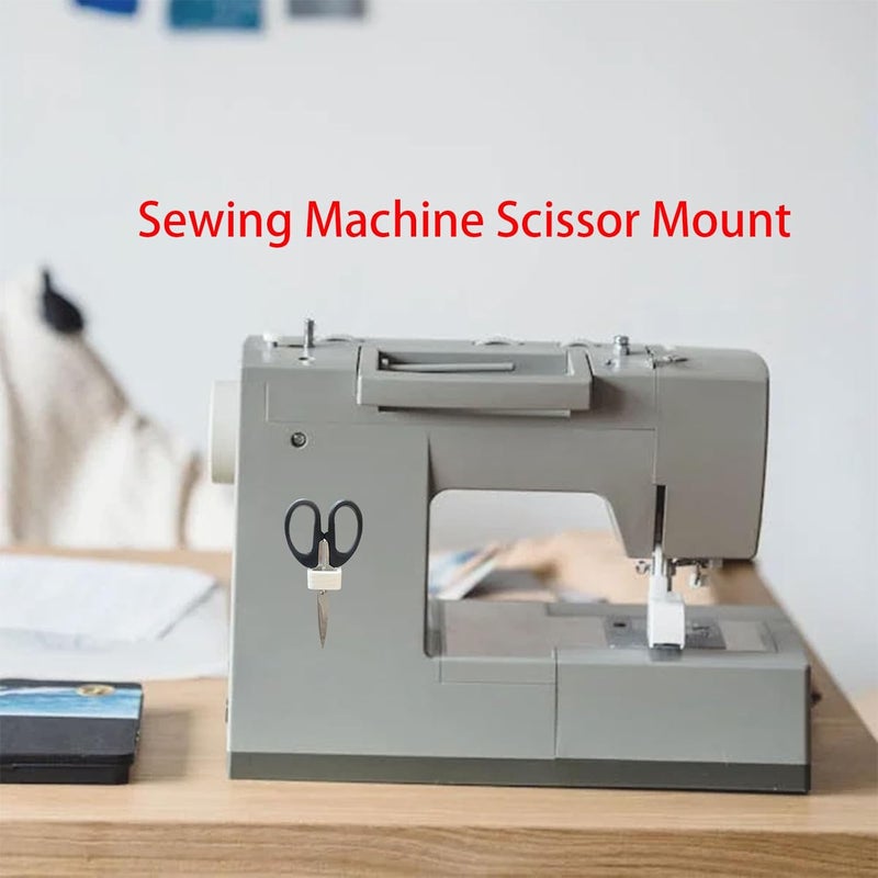 spansee 4 PCS Scissor Holder for Sewing Machines, Sewing Machine Scissor Mount, Sewing Accessories, Craft Tool (Includes Sticky Strips) - Image 3